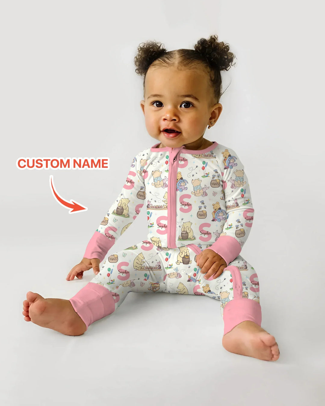Gerippte Babykleidung mit individuellem Foto - Weich &amp; Skizzenhaft