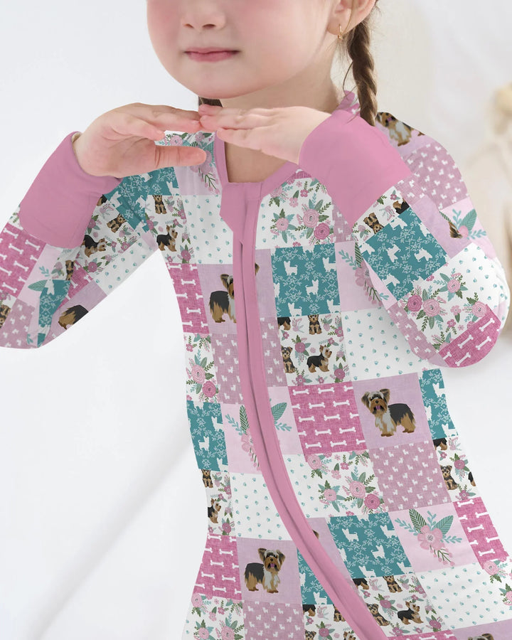 Floral Yorkie Grace Convertible Zippy