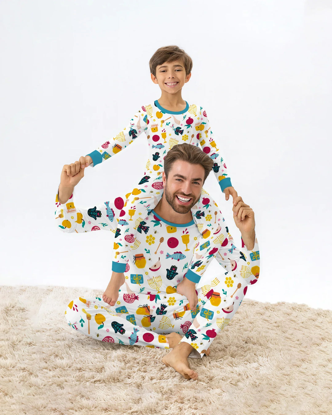 Shanah Tovah Party Bamboo Men's Pajama Set