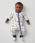 Gerippte Babykleidung mit individuellem Foto - Weich &amp; Skizzenhaft