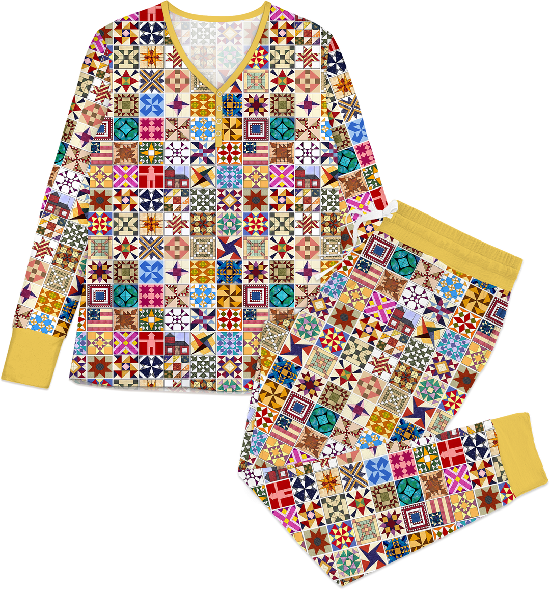 Heritage Quilt Women Pajama Set
