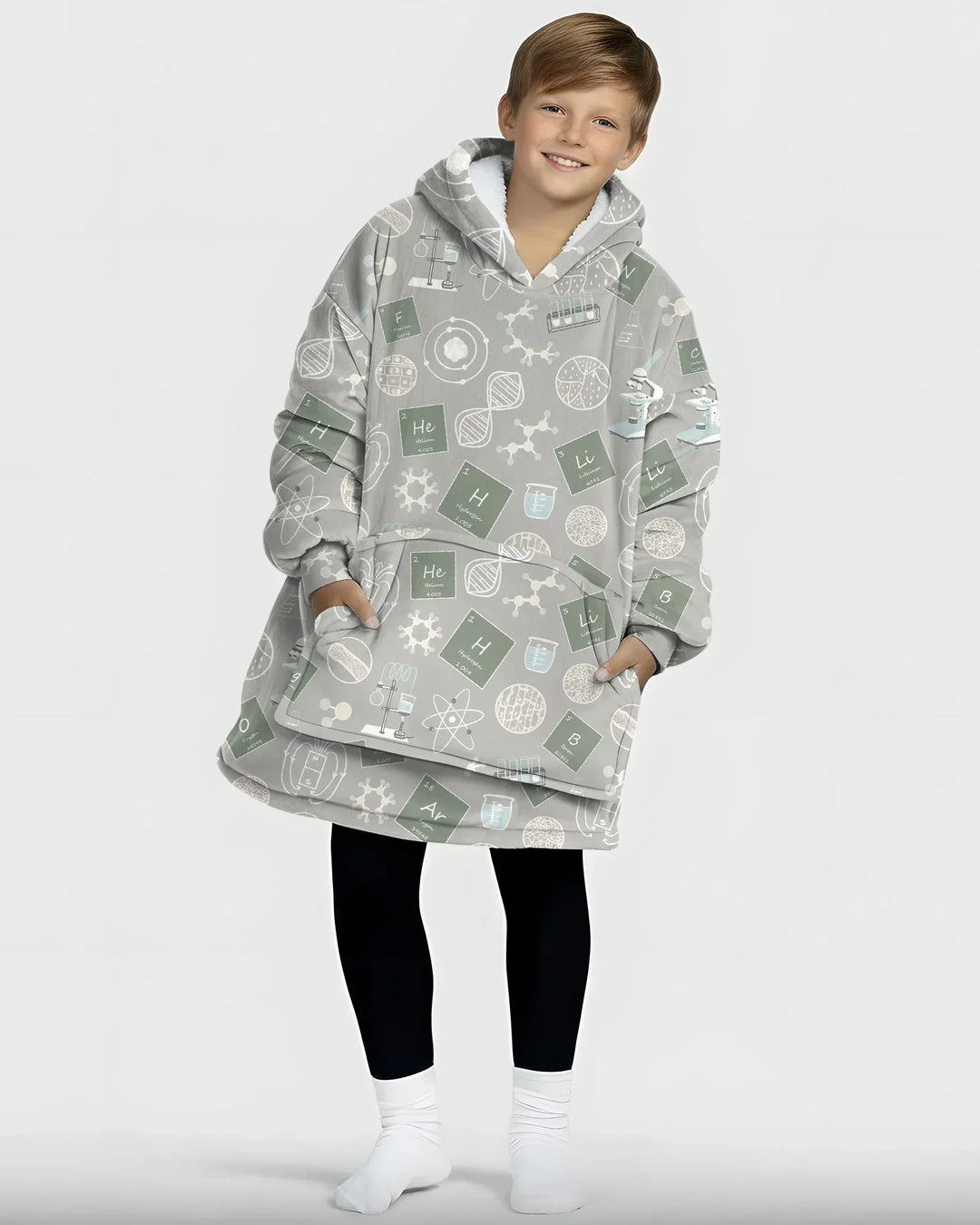 Plantilla de Sudadera Manta de Bambú Personalizada