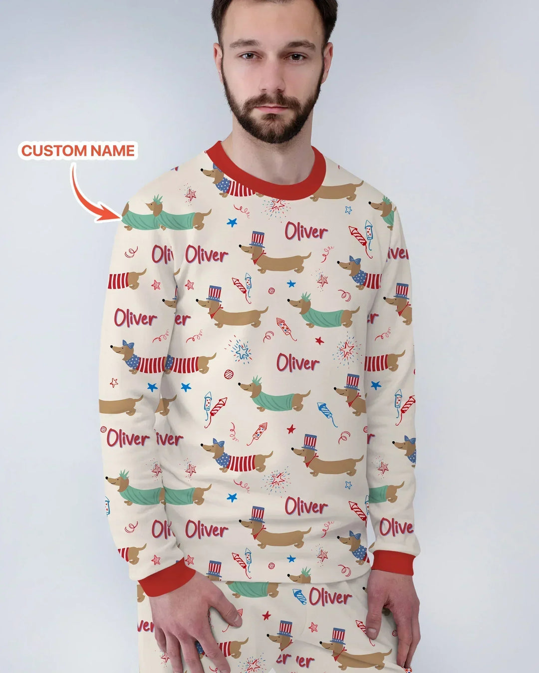 250 Years Of Freedom Bamboo Men's Pajama Set