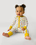 Gerippte Babykleidung mit individuellem Foto - Weich &amp; Skizzenhaft
