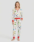 Vorlage Bambus Damen Pyjama Set