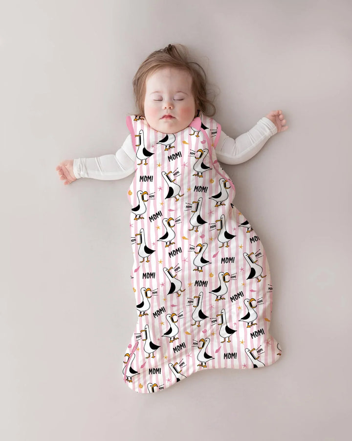Seagull mom Mom MOM Bamboo Sleep Bag
