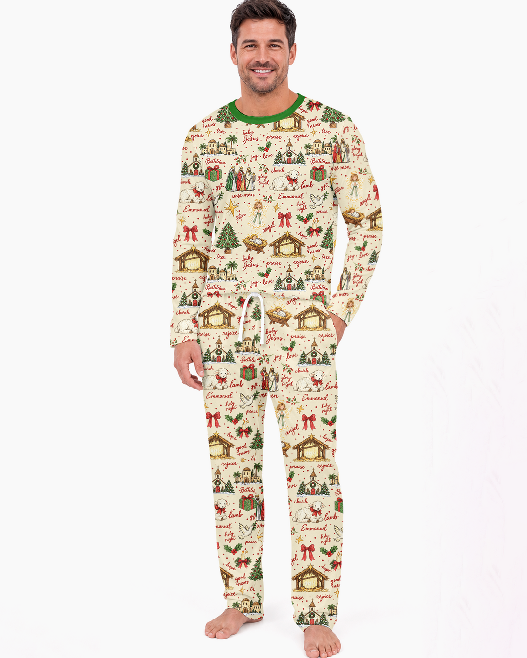 Tis The Season Family Matching Bamboo Men's Pajama Set