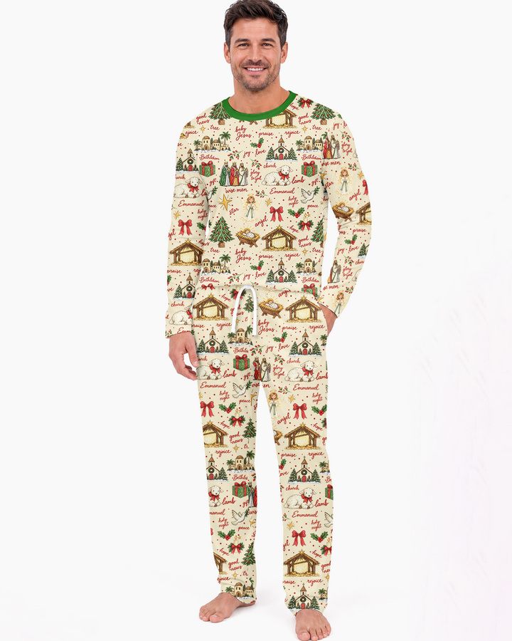 Tis The Season Family Matching Bamboo Men's Pajama Set