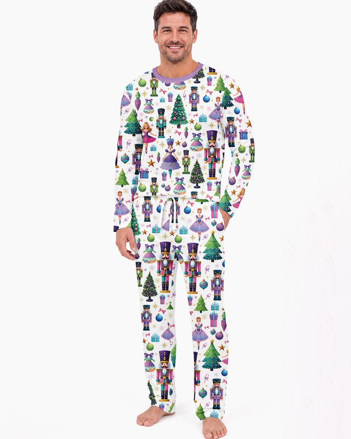 Nutcracker Wonderland Bamboo Men's Pajama Set