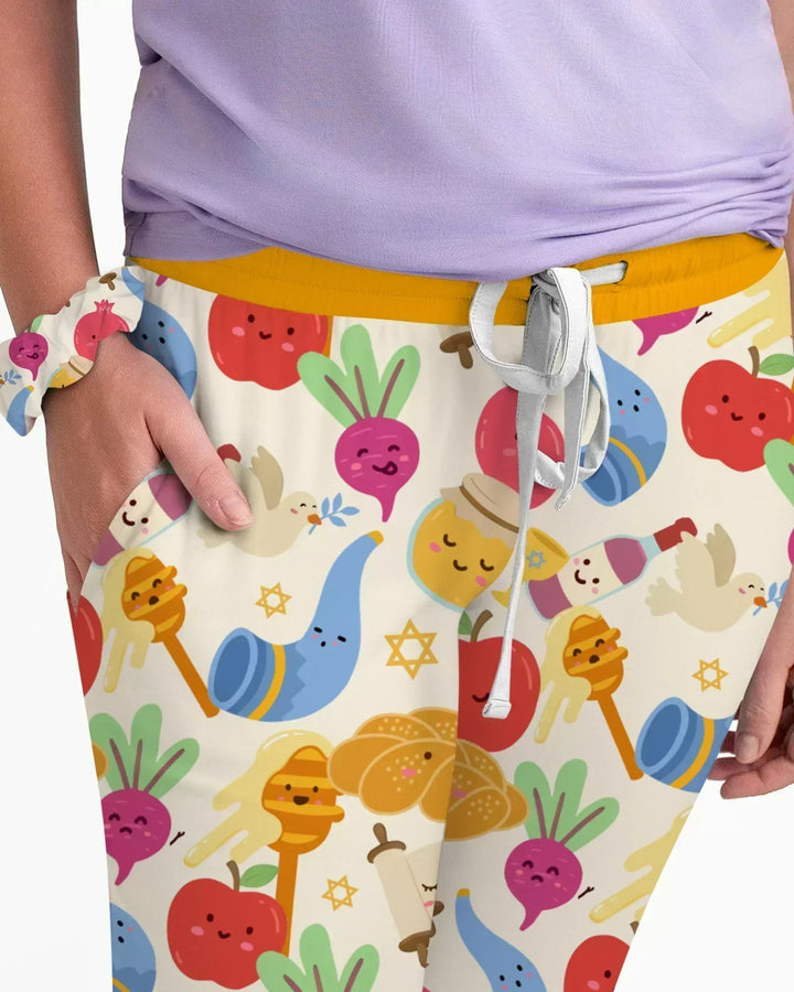 Shana Tova Rosh Hashanah Bamboo Women Pajama Set