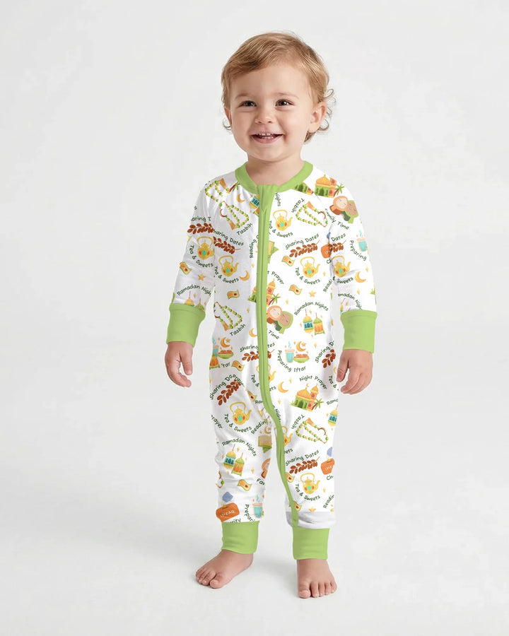 Ramadan Mubarak Matching Family Convertible Zippy