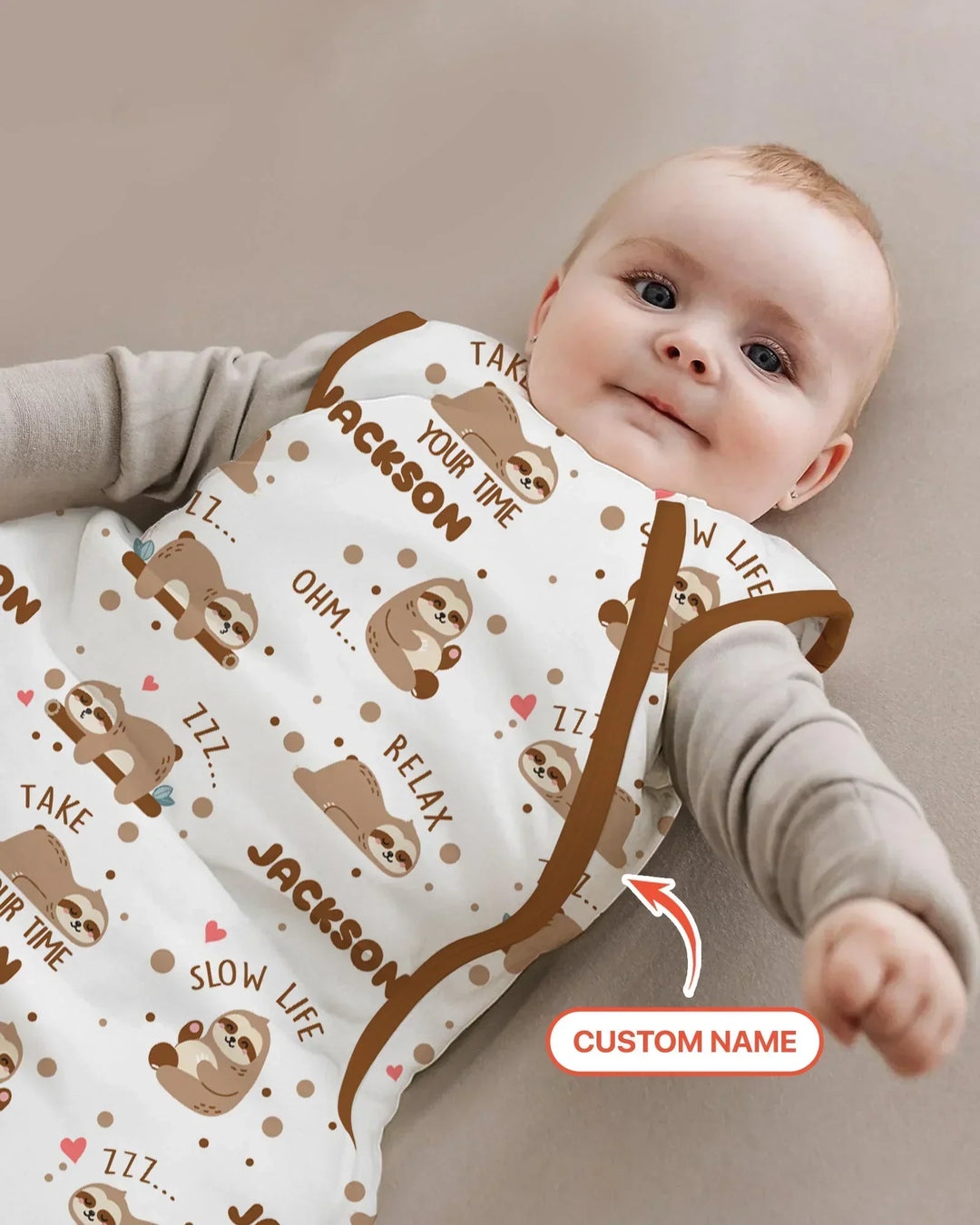 Vorlage für benutzerdefinierten Schlafsack