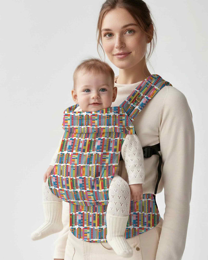 Rainbow Bookshelf Baby Carrier