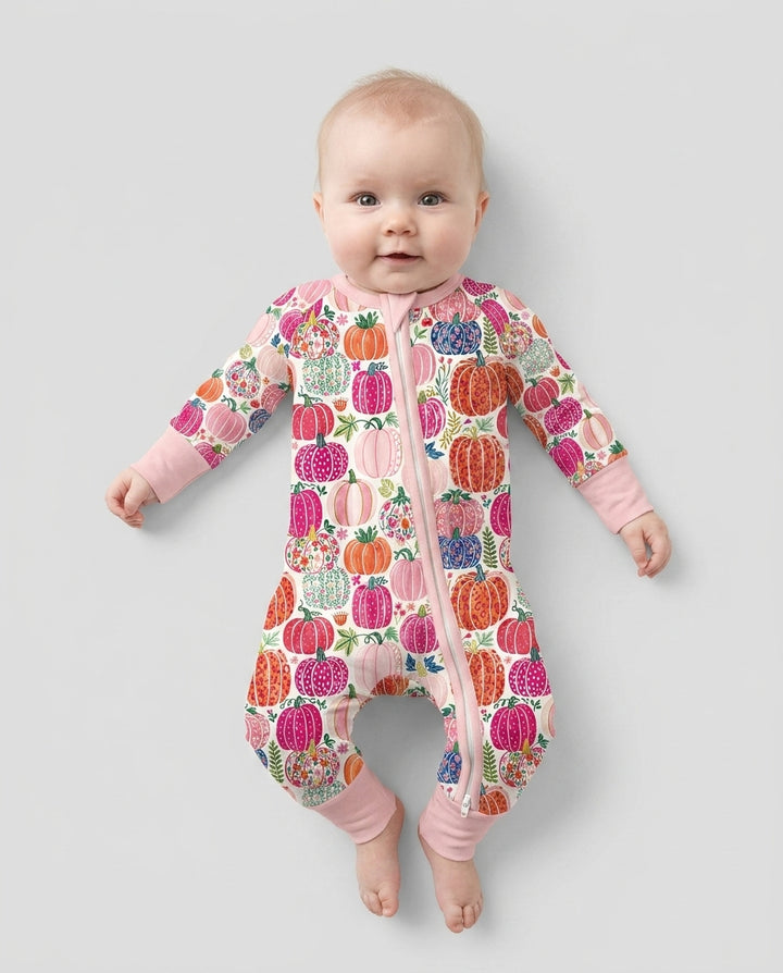 Pumpkin & Bloom Bamboo Convertible Zippy