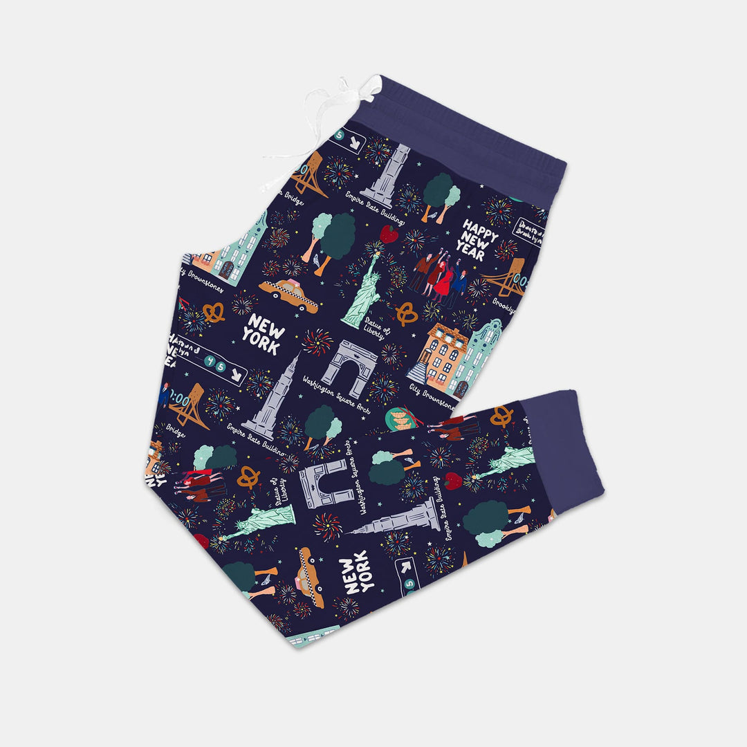 New York New Year Eve Women Pajama Set