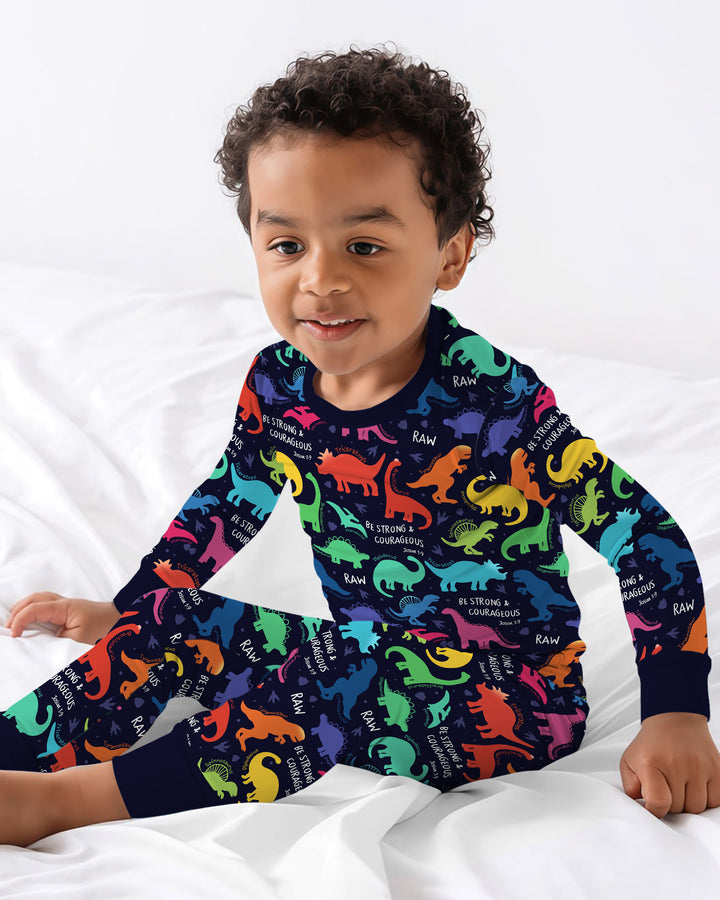 Conjunto de pijama de dos piezas de bambú con mangas largas, plantilla PERSONALIZADA