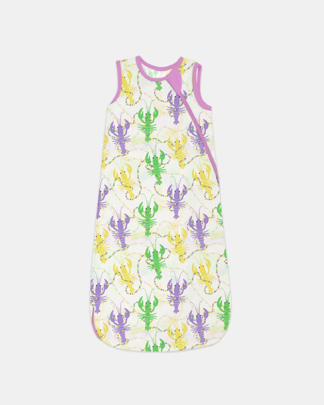 Mardi Gras Crawfish Family Matching Bamboo Sleep Bag