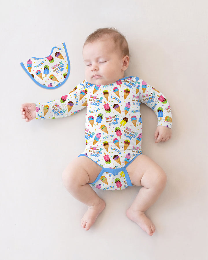 Gerippte Babykleidung mit individuellem Foto - Weich &amp; Skizzenhaft