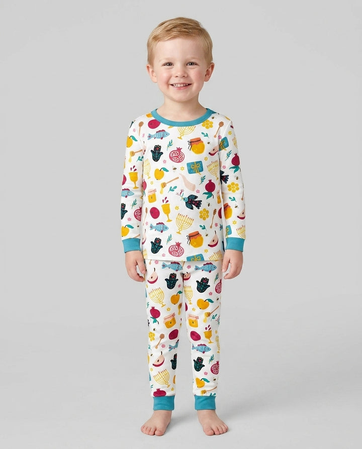 Pijama de dos piezas de bambú de manga larga El mejor papá del mundo