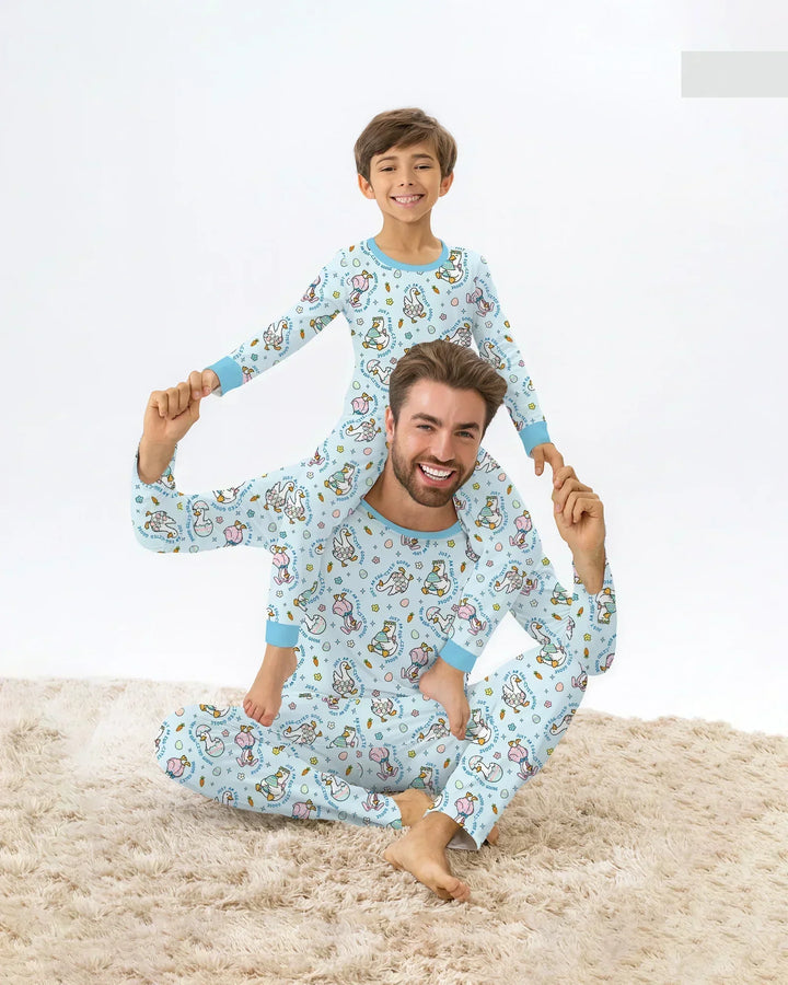 Vorlage Herren-Pyjama-Set