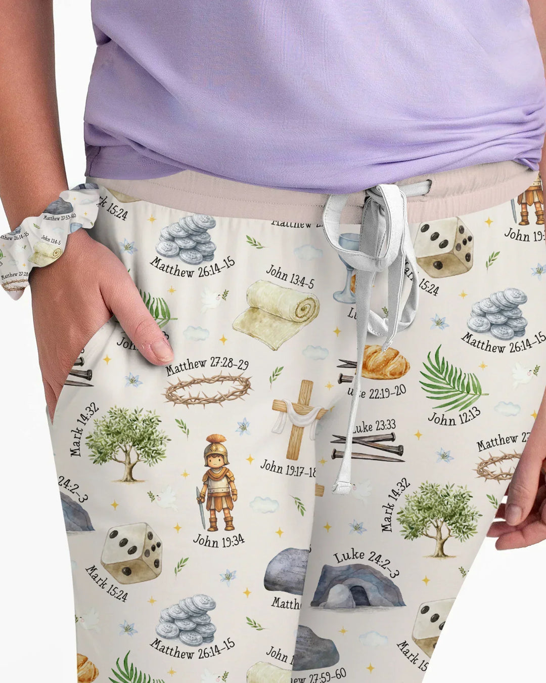 He Is Risen Family Matching Women Pajama Set