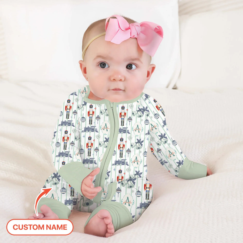 Custom Nutcracker Medium Blue Convertible Zippy , Custom Nutcracker Medium Blue Convertible Zippy - 0-3M