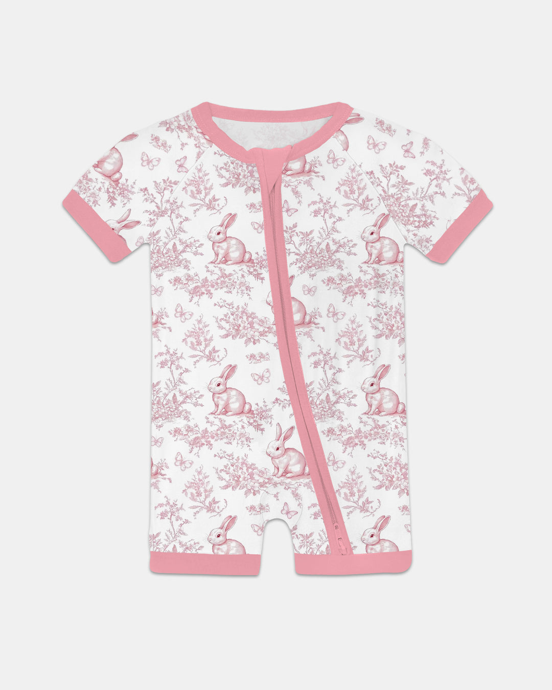 Easter Chinoiserie Toile de Jouy Shorty Zippy