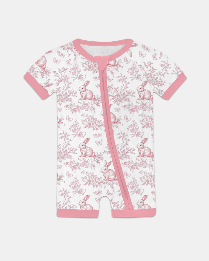 Easter Chinoiserie Toile de Jouy Shorty Zippy