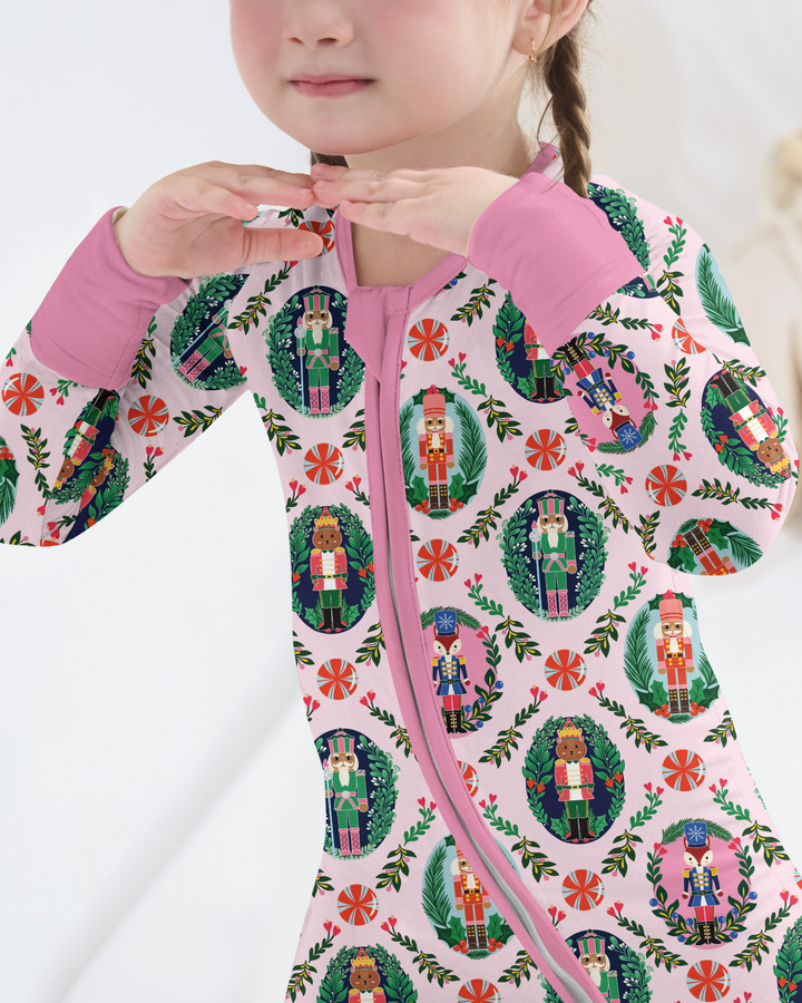 Whimsical Nutcracker Bamboo Convertible Zippy