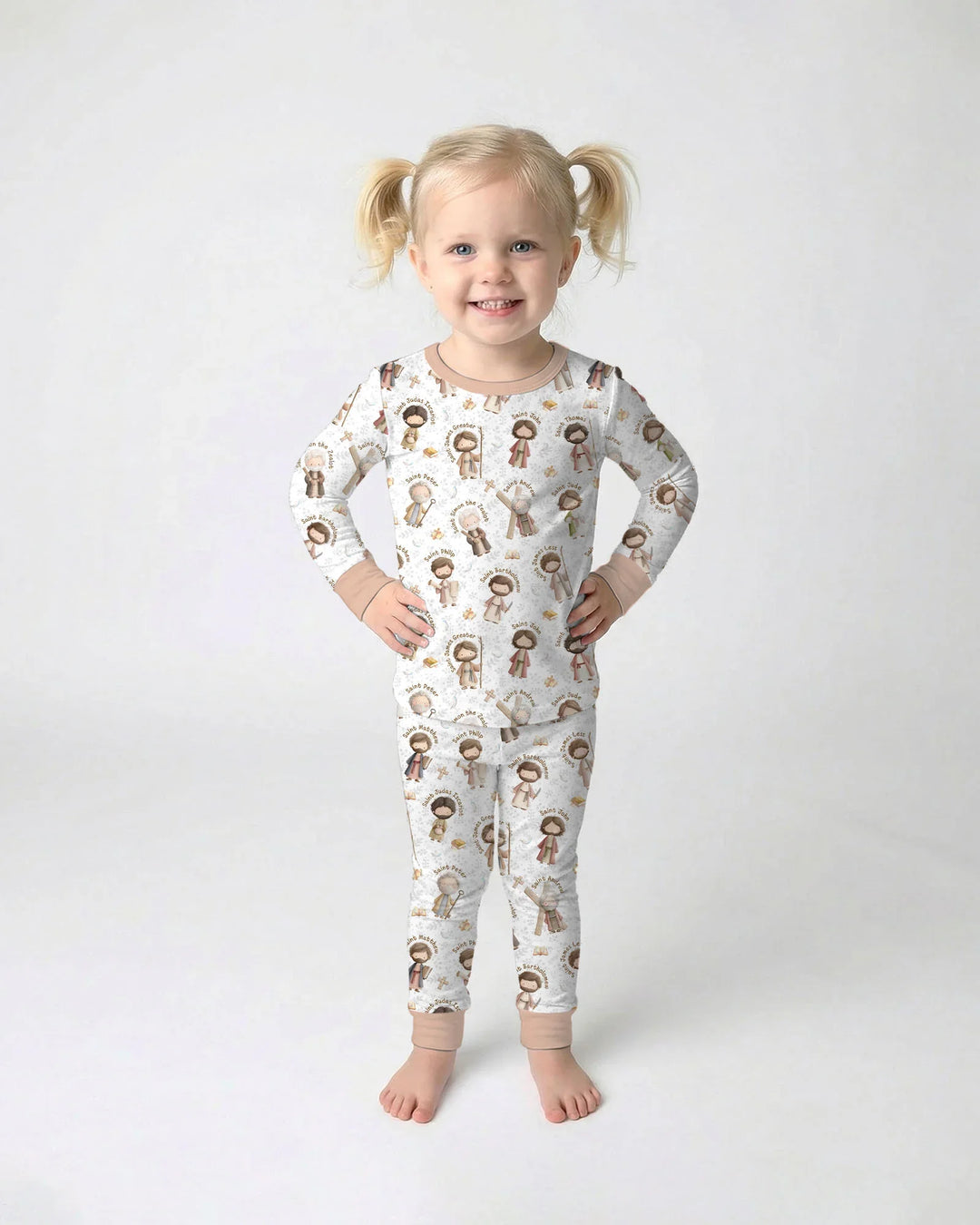 The 12 Apostles Bamboo Two Piece Long Sleeve Pajama Set