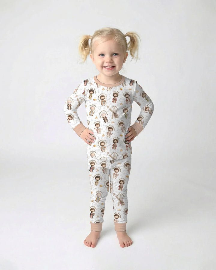 The 12 Apostles Bamboo Two Piece Long Sleeve Pajama Set