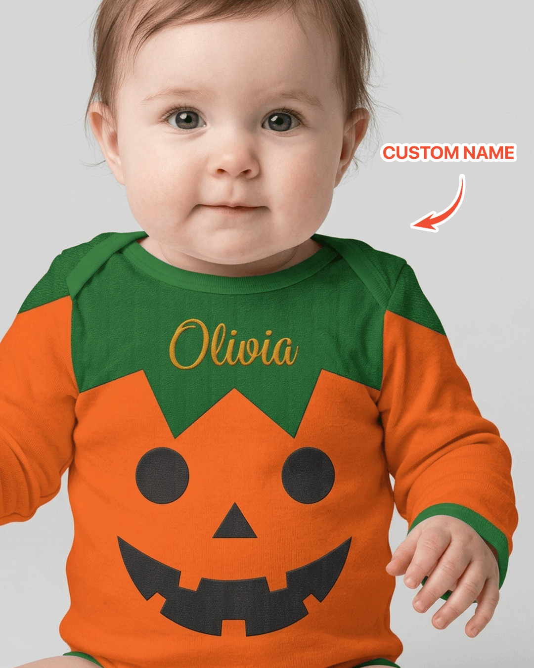 My Little Pumpkin Bamboo Bodysuit