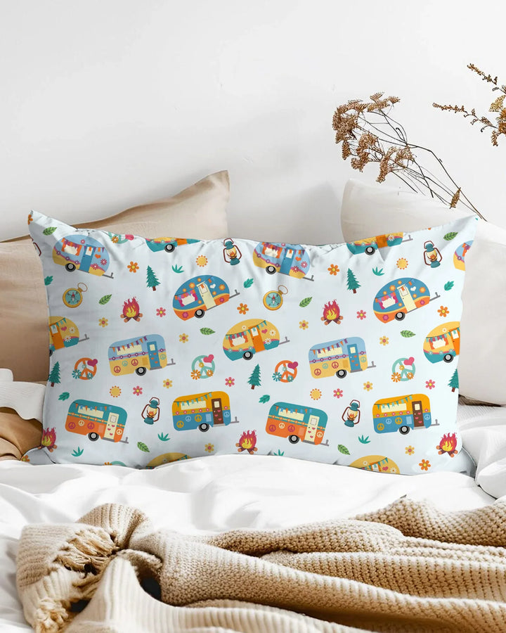 Happy Little Camper Bamboo Pillow Case
