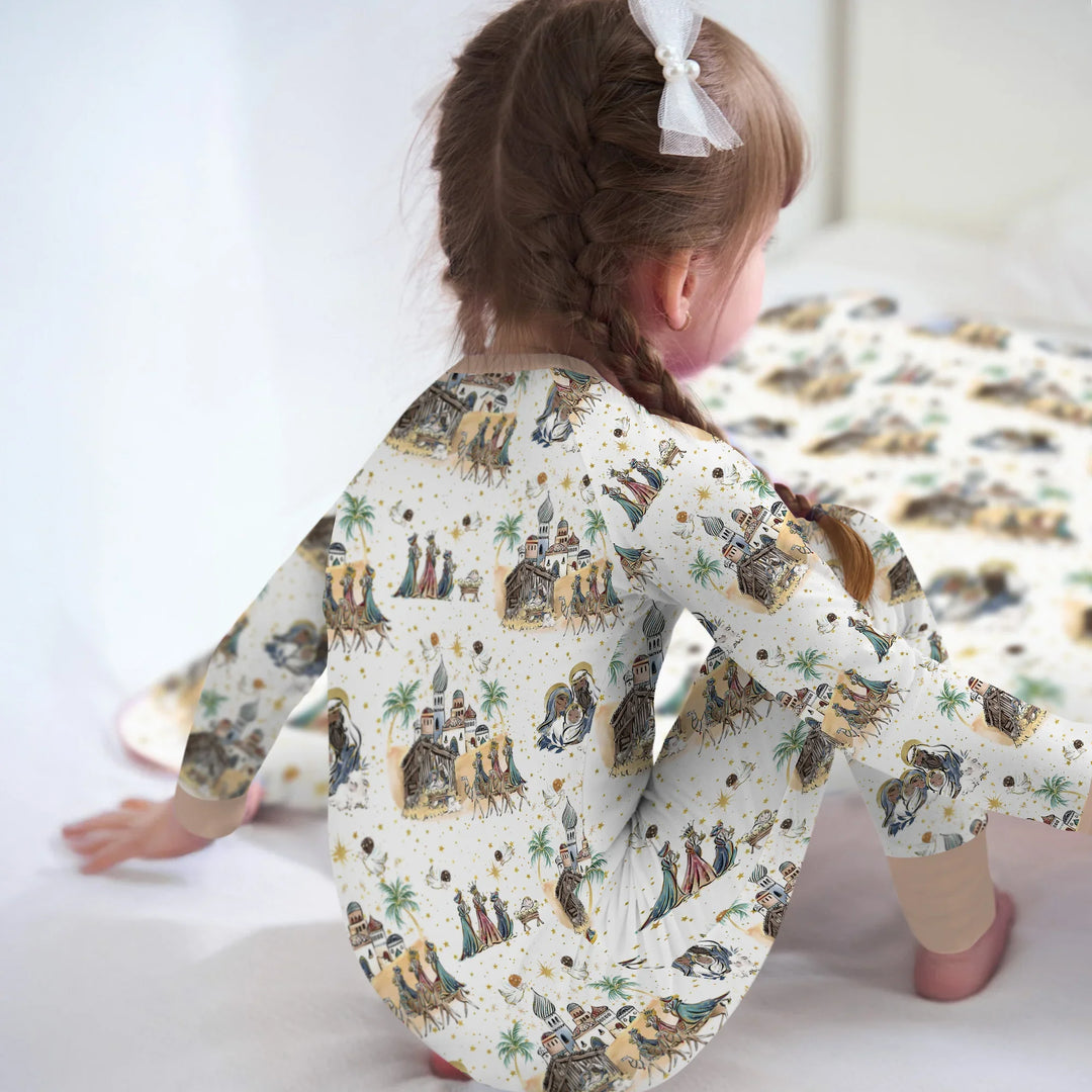 Nativity Christmas Family Matching Family Convertible Zippy