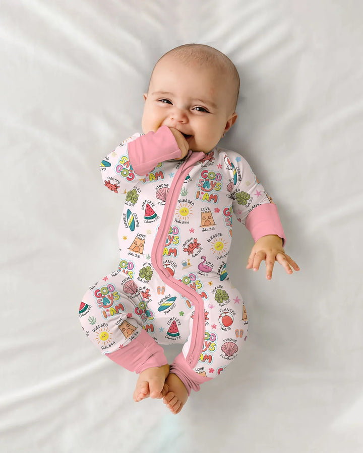 Gerippte Babykleidung mit individuellem Foto - Weich &amp; Skizzenhaft
