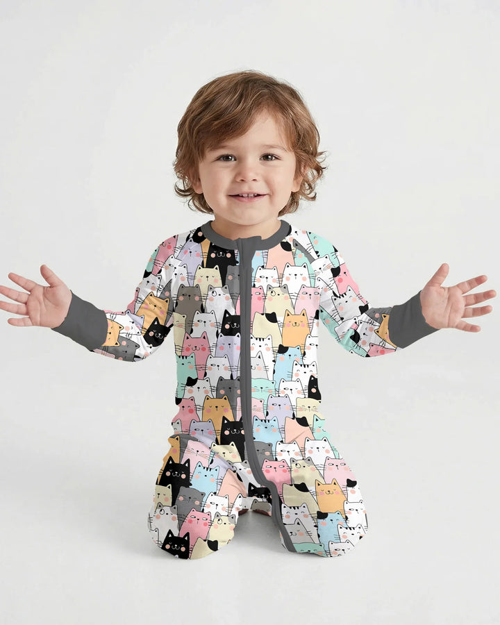 Gerippte Babykleidung mit individuellem Foto - Weich &amp; Skizzenhaft