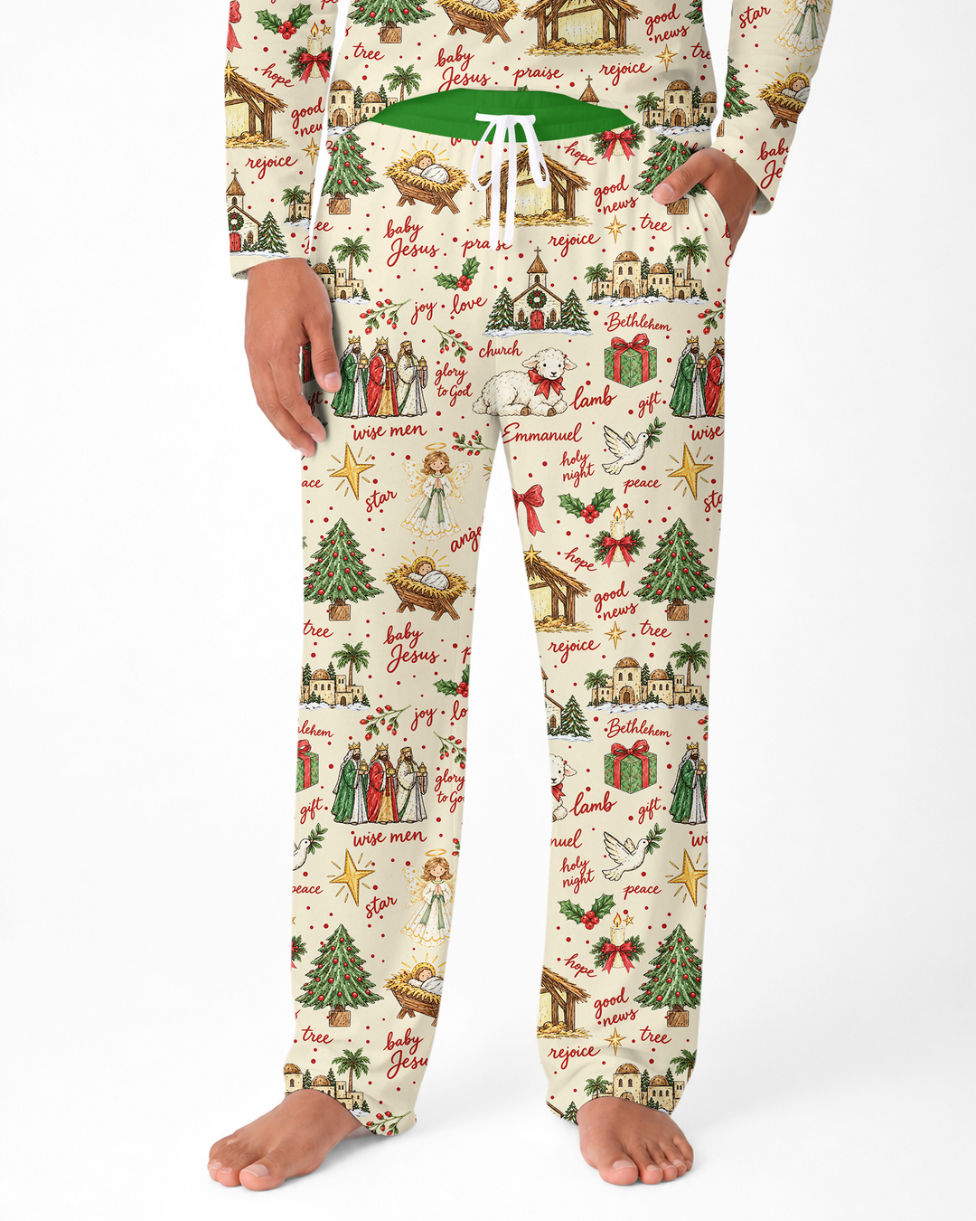 Tis The Season Family Matching Bamboo Men's Pajama Set