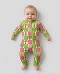 Nothing Butt Merry Christmas Checkerboard Bamboo Convertible Zippy