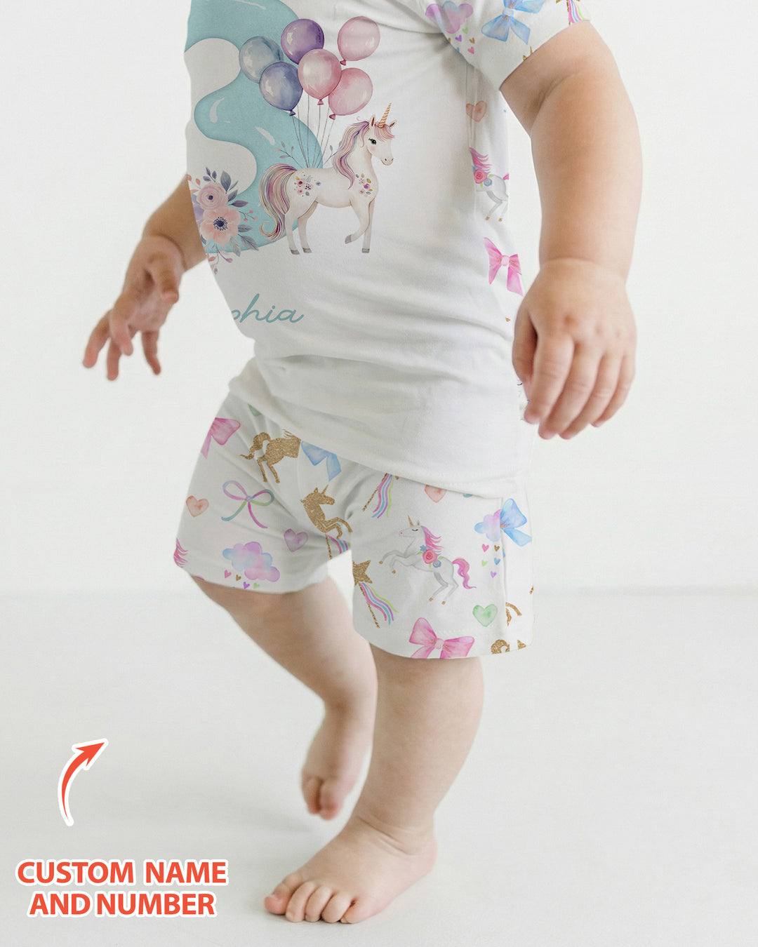 Conjunto de Pijama de Dos Piezas de Bambú con Mangas Cortas y Pantalones Cortos