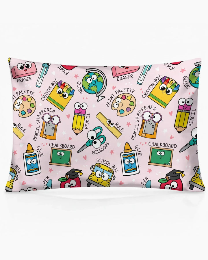 Happy School Pals Bamboo Pillow Case