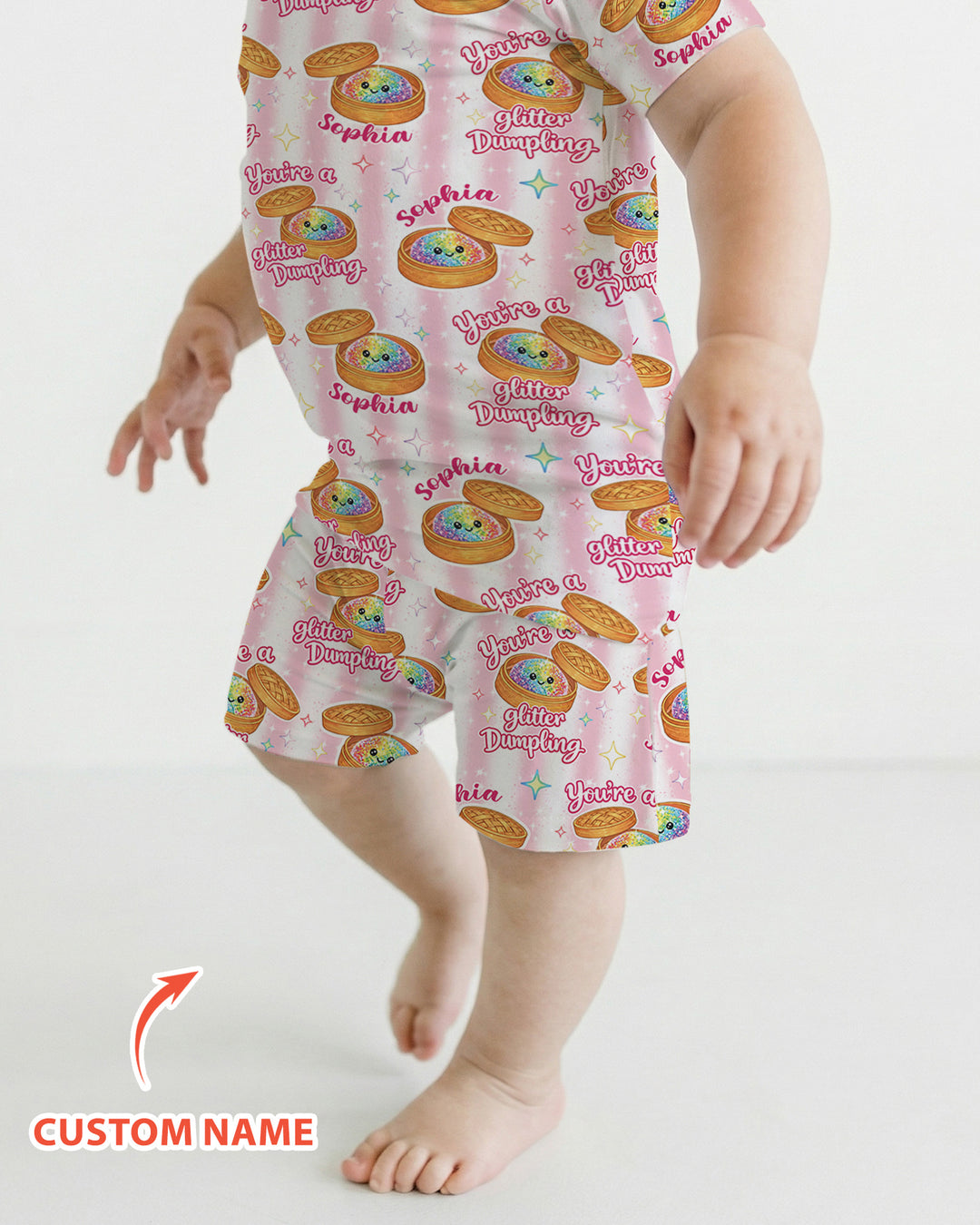 Conjunto de Pijama de Dos Piezas de Bambú con Mangas Cortas y Pantalones Cortos