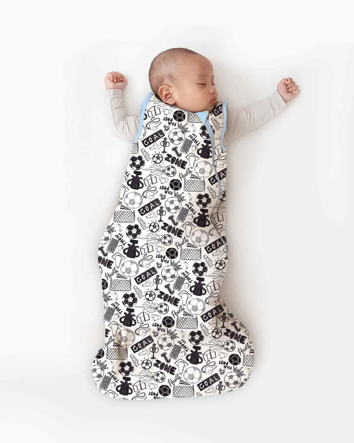 Soccer Doodle Bamboo Sleep Bag