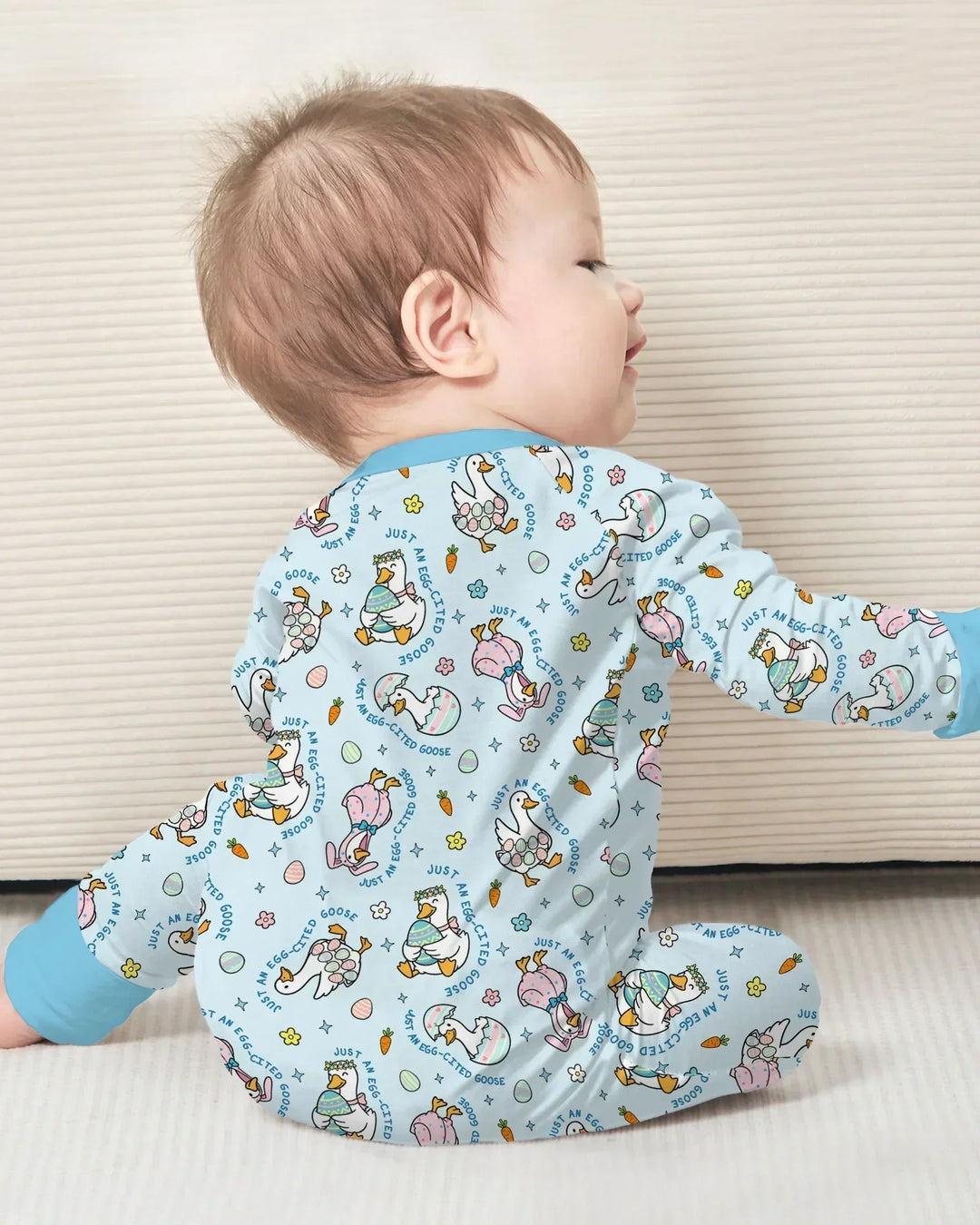 Gerippte Babykleidung mit individuellem Foto - Weich &amp; Skizzenhaft