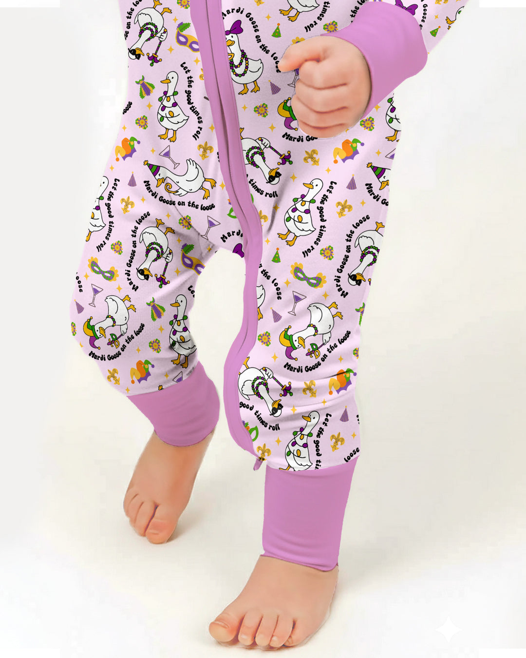 Mardi Gras Silly Goose Convertible Zippy