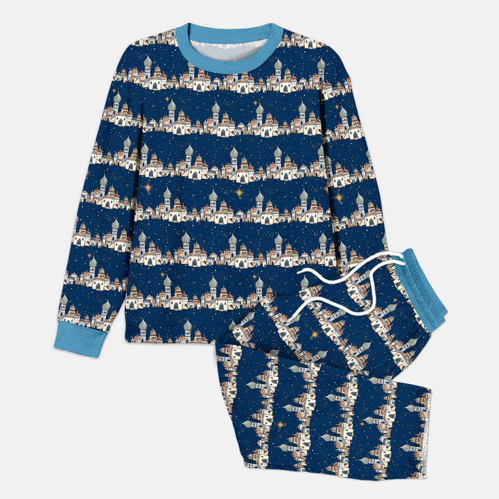 O Little Town of Bethlehem Men's Pajama Set