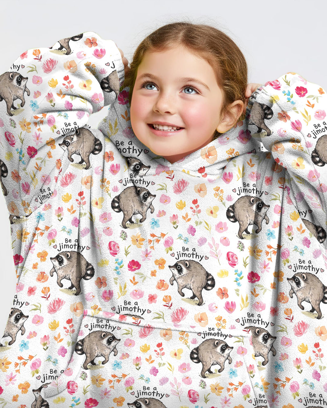 Be A Jimothy Family Matching Bamboo Blanket Hoodie