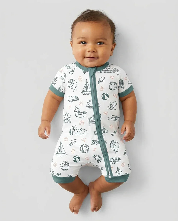 Lake Vibe Bamboo Shorty Zippy