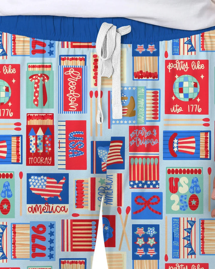 Vorlage Herren-Pyjama-Set