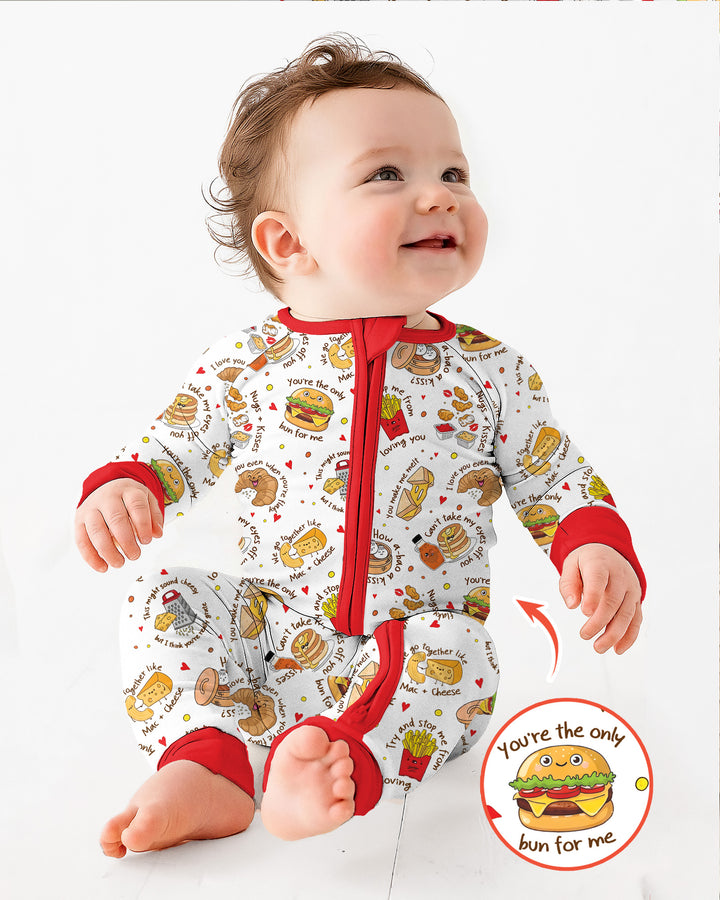 Food Puns Love Bamboo Convertible Zippy