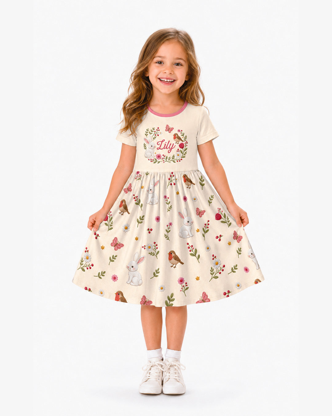 Garden Baby Bamboo Twirl Dress